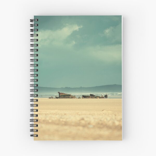 Item preview, The shipwreck of the Irish Trader, on the beach at Baltray on Irish Sea coast designed and sold by Marcin W Photography.