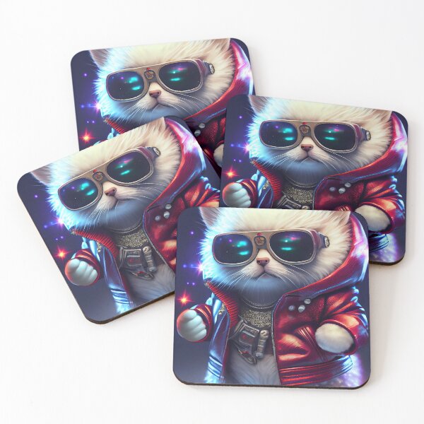 Item preview, Cute Cosmic Cat - Anime Art design designed and sold by AlNoah.