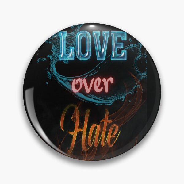 Item preview, Love Above Hate Brings Peace designed and sold by ZiAttaArt.