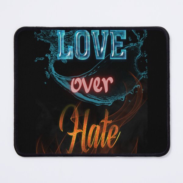 Item preview, Love Above Hate Brings Peace designed and sold by ZiAttaArt.
