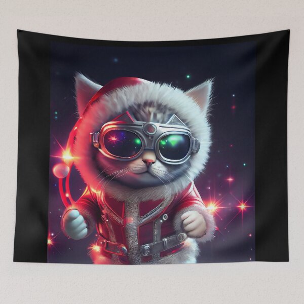 Item preview, Cute Cosmic Cat - Anime Art design designed and sold by AlNoah.