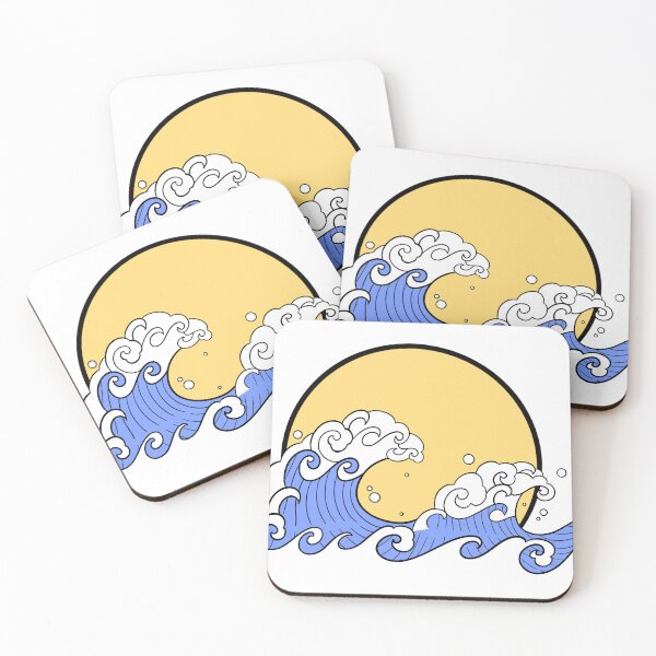 Item preview, japanese wave designed and sold by FrenchDoodle.