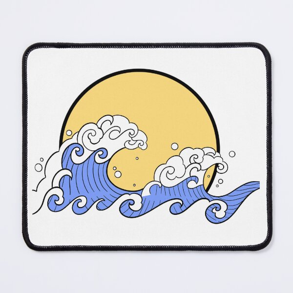 Item preview, japanese wave designed and sold by FrenchDoodle.