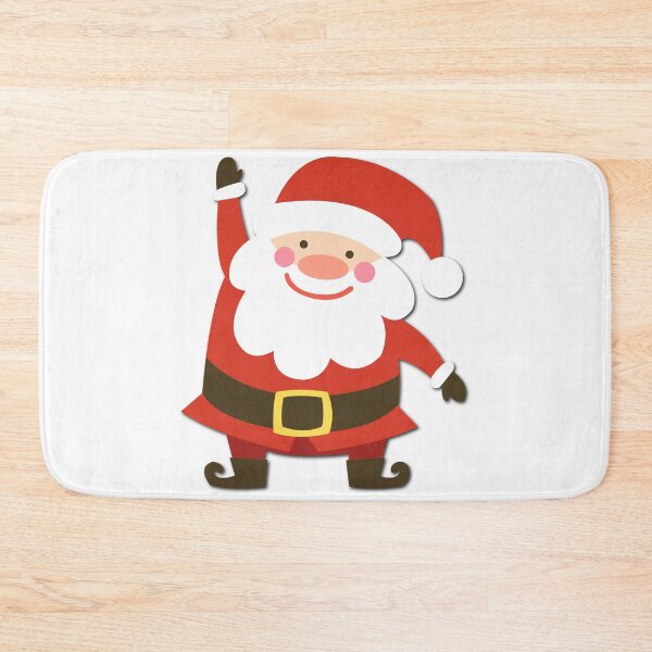 Item preview, Santa Claus waving hand designed and sold by anjanaartz.