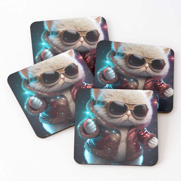 Item preview, Cute Cosmic Cat - Anime Art design designed and sold by AlNoah.