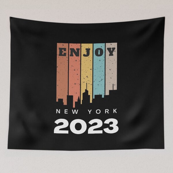 Item preview, ENJOY NEW YORK 2023 - HAPPY NEW YEAR 2023 - NEW YEAR 2023 designed and sold by WBP Mart.