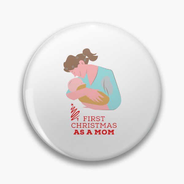 Item preview, Christmas T-shirt - Merry Christmas First Christmas as a Mom T-Shirt designed and sold by angelyara.