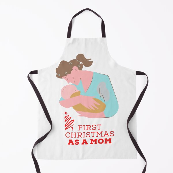 Item preview, Christmas T-shirt - Merry Christmas First Christmas as a Mom T-Shirt designed and sold by angelyara.