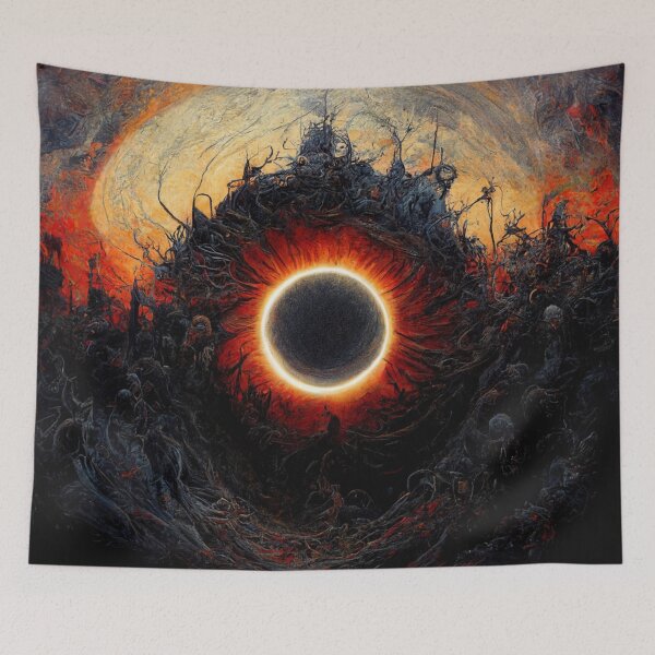 Item preview, Apocalyptic Blackhole - Solar Eclipse designed and sold by Galviato.