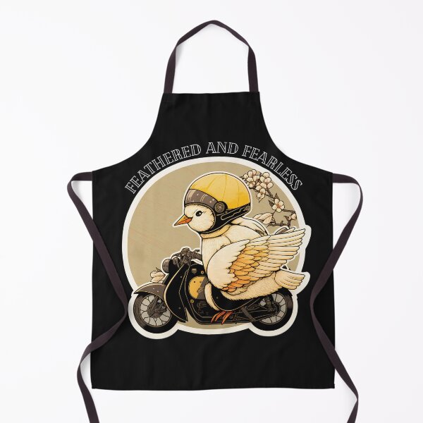 Item preview, Feathered and Fearless - Bird on a Motorbike | Ukiyo-e style designed and sold by Olenaus.