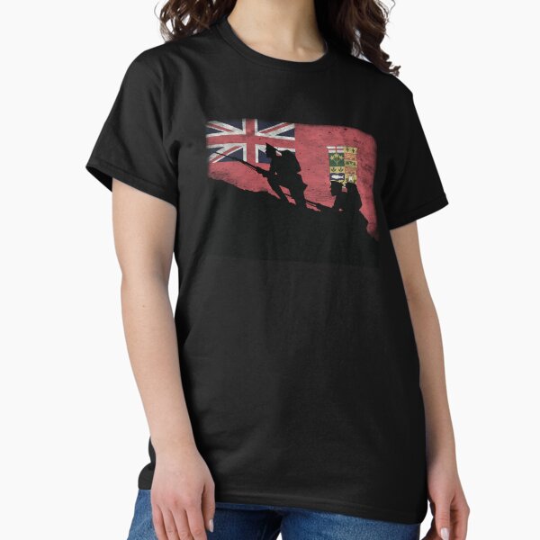 Vista previa del artículo con la obra «Over The Top! Bandera roja de Canadá», diseñado y vendido por VASSdesign.