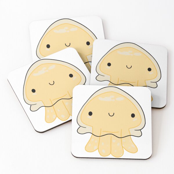 Item preview, yellow jelly fish designed and sold by Bobbi J .