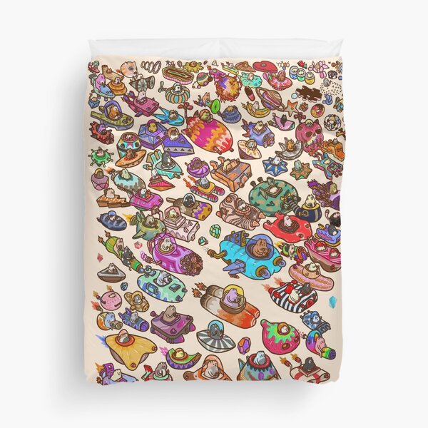 holiday from the hubble Duvet Cover