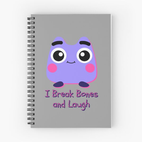 Item preview, I Break Bones And Laugh Cute Cartoon Big Eyes Ironic Design designed and sold by IronicBGear.