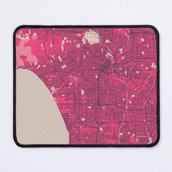 Item preview, Los Angeles City Map of California, USA - Blossom designed and sold by deMAP.