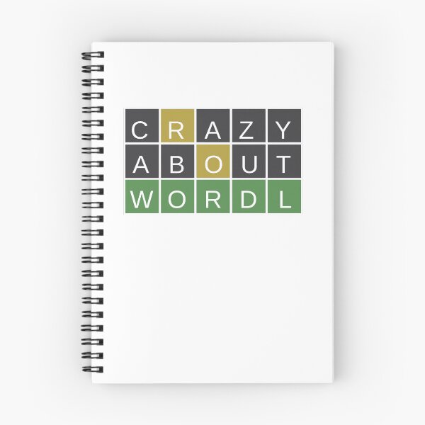 Item preview, Crazy About Wordle designed and sold by Sci-Art-Cafe.