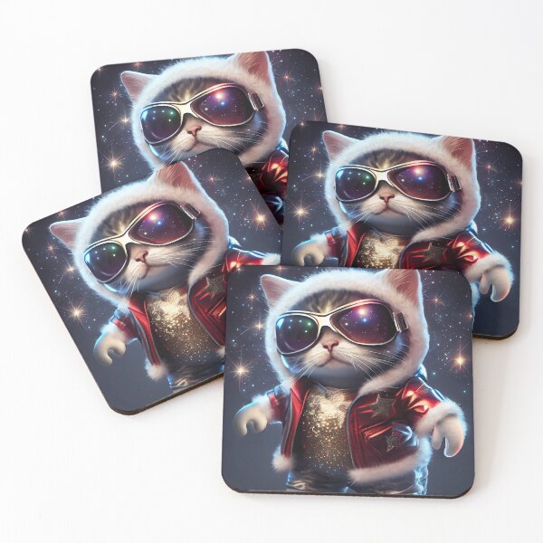 Item preview, Cute Cosmic Cat - Anime Art design designed and sold by AlNoah.