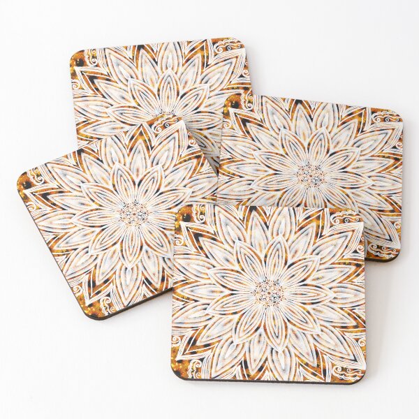 Item preview, White Sunflower on Sunflower Repeat from my Garden  designed and sold by Kristi Duggins.