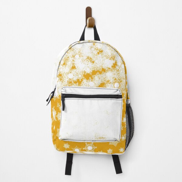 Item preview, Blizzard - Snowflakes on a yellow background designed and sold by illustratious.