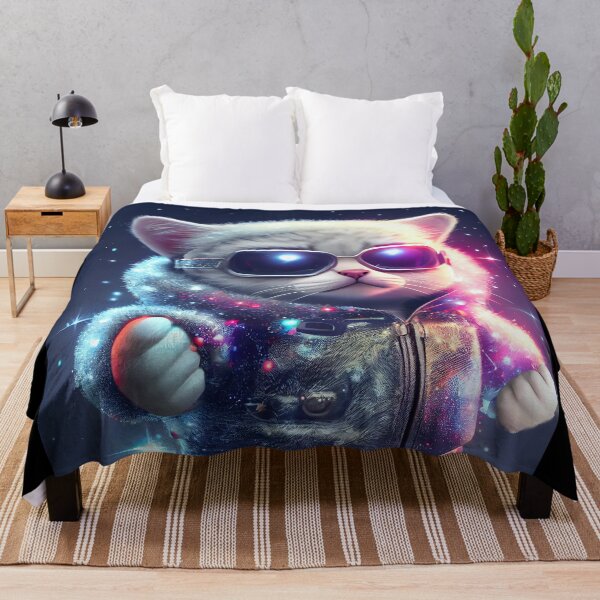 Item preview, Cute Cosmic Cat - Anime Art design designed and sold by AlNoah.