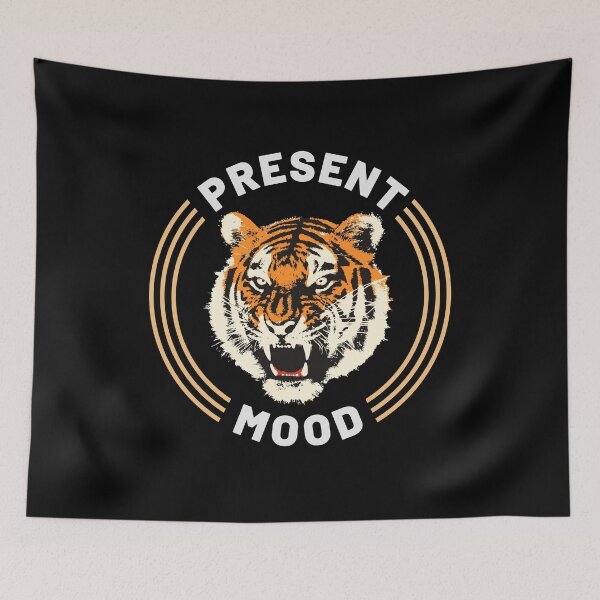Item preview, Present Mood Angry Tiger designed and sold by Zagach Letters.