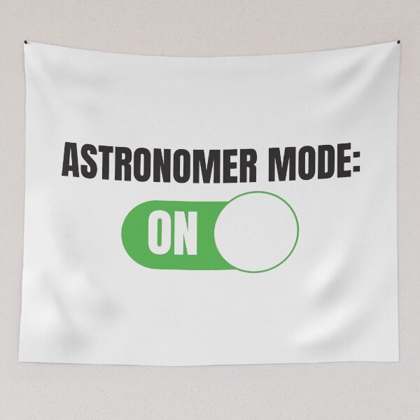 Item preview, Astronomer Mode: ON (For Light Background) designed and sold by thecatcouch.
