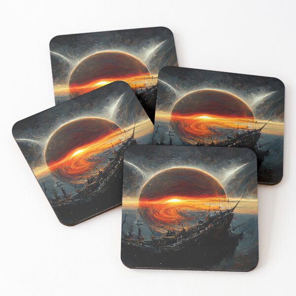 Item preview, Pirate Ship Soaring Through Space designed and sold by Galviato.