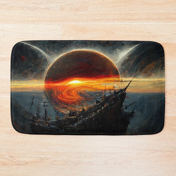 Item preview, Pirate Ship Soaring Through Space designed and sold by Galviato.