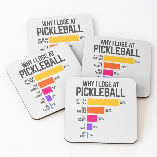 Item preview, Why I Lose at Pickleball Funny pun for pickleballers Pickleball Humor designed and sold by grinta2021.