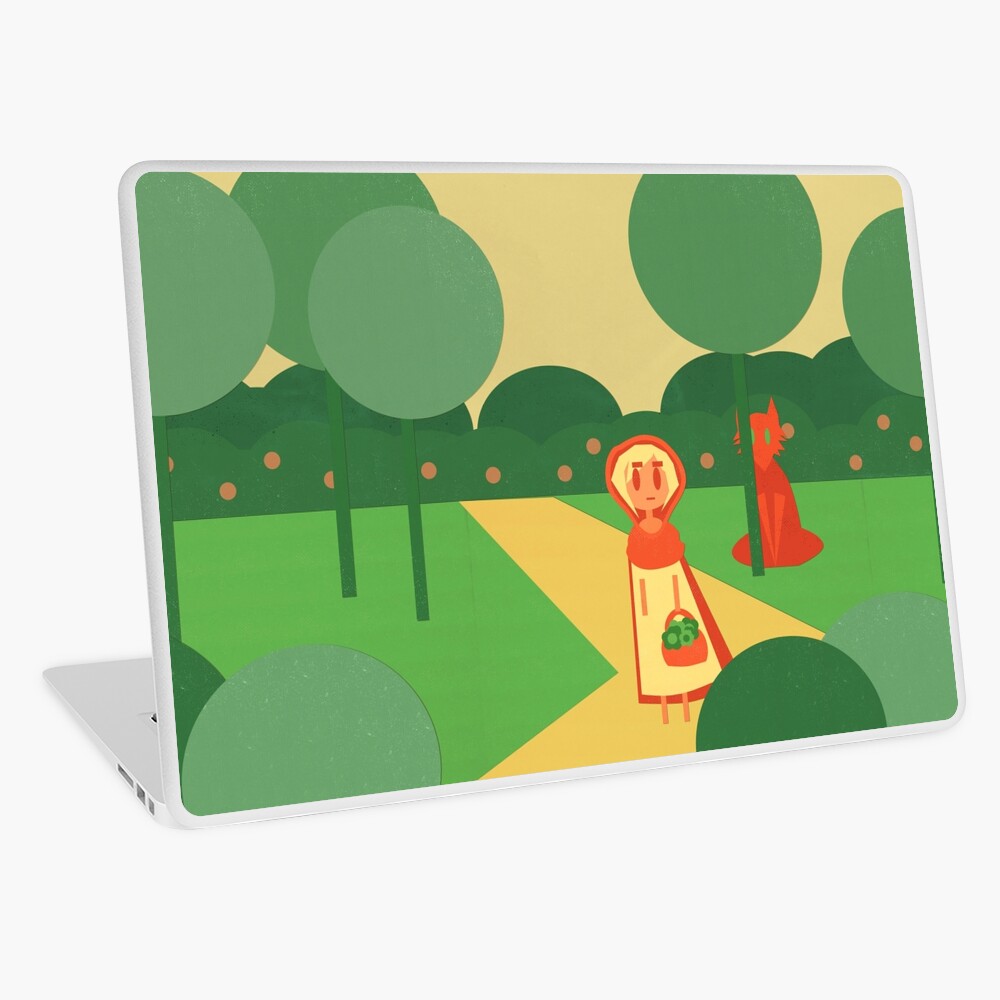 Little Red Laptop Skin