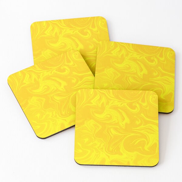 Item preview, Marble Liquid Pattern, Yellow Watercolor 2 designed and sold by Janzay.