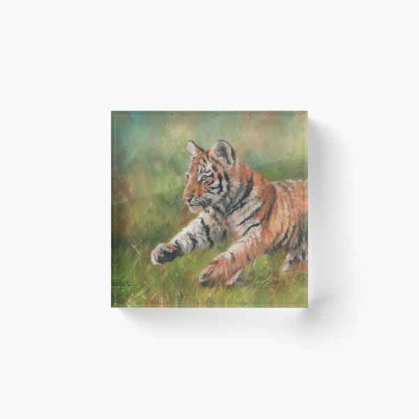 Item preview, Tiger Cub Running designed and sold by David Stribbling.