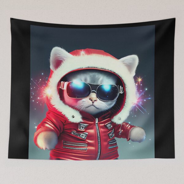 Item preview, Cute Cosmic Cat - Anime Art design designed and sold by AlNoah.