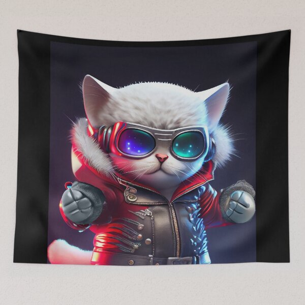 Item preview, Cute Cosmic Cat - Anime Art design designed and sold by AlNoah.