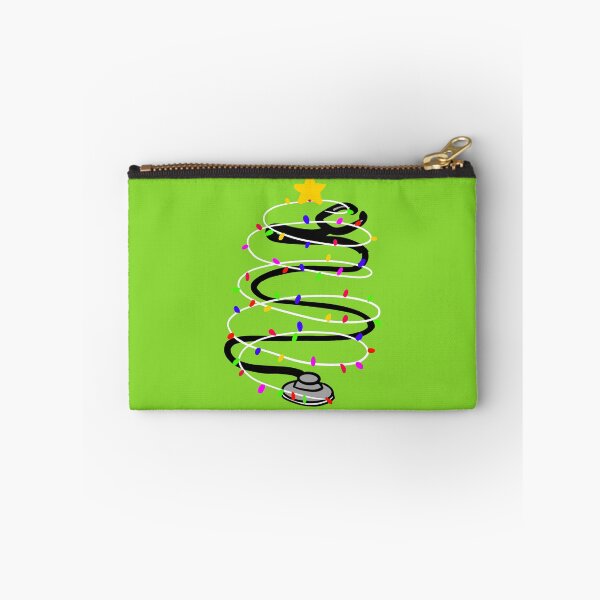 Item preview, Green Christmas stethoscope designed and sold by Mermaidssparkle.