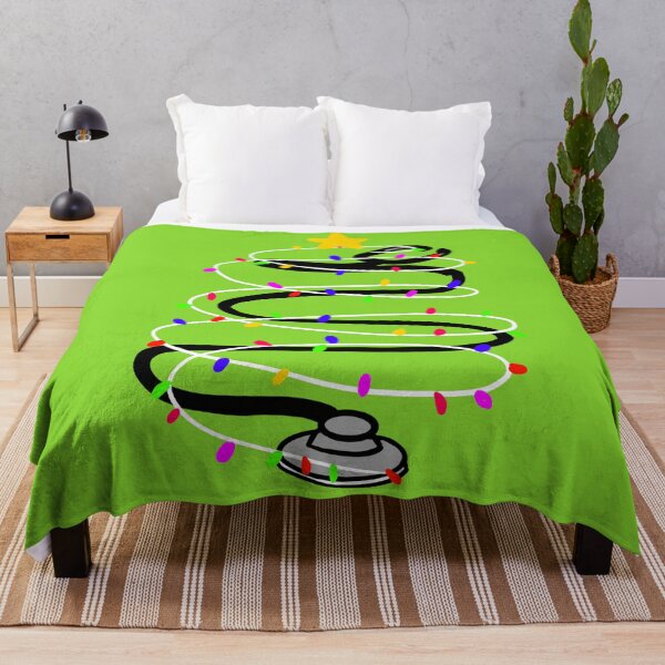 Item preview, Green Christmas stethoscope designed and sold by Mermaidssparkle.