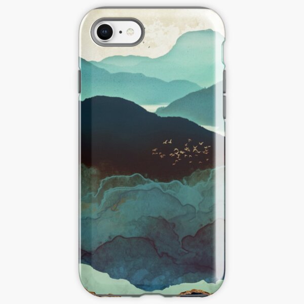 Indigo Mountains iPhone Tough Case