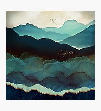 Indigo-Gebirge Fotodruck