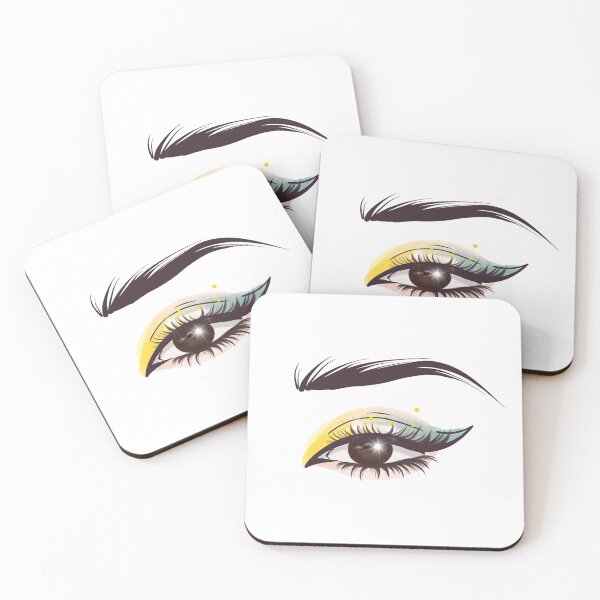 Item preview, Support Ukraine makeup eye shadows  designed and sold by Milatoo.