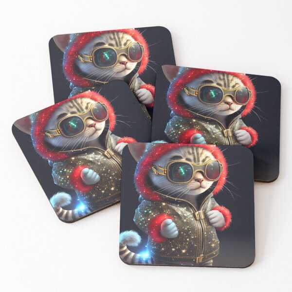 Item preview, Cute Cosmic Cat - Anime Art design designed and sold by AlNoah.