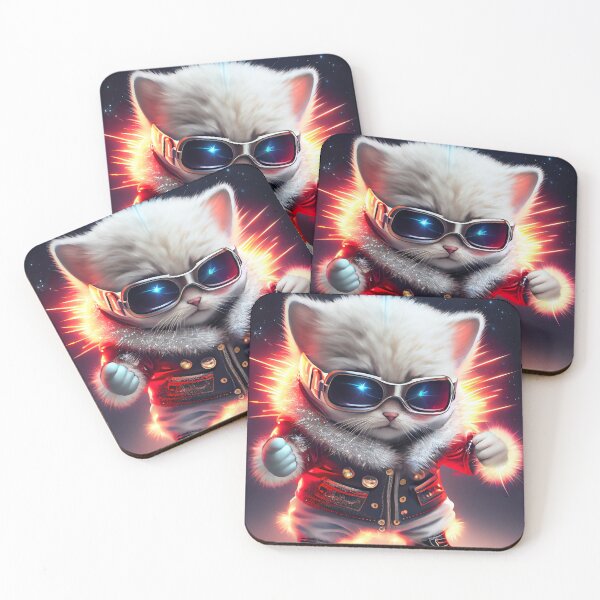 Item preview, Cute Cosmic Cat - Anime Art design designed and sold by AlNoah.