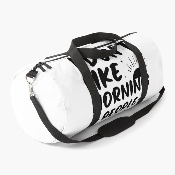Item preview, I don't like morning people or mornings or people - Funny Morning Saying / I hate morning designed and sold by Blonc-ou.