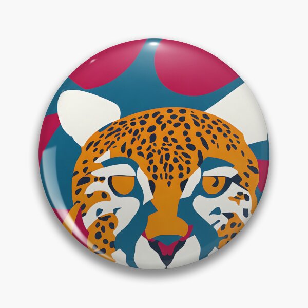 Item preview, Cheetah logo, geometric, vector, symmetrical, minimalism designed and sold by DrawItOnce.