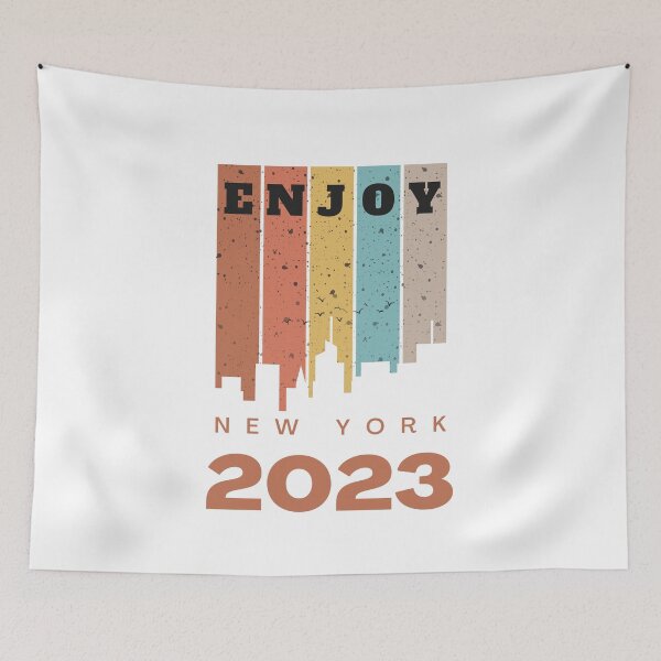Item preview, ENJOY NEW YORK 2023 - HAPPY NEW YEAR - 2023 NEW YEAR designed and sold by WBP Mart.