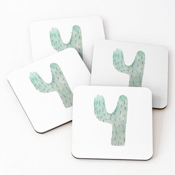 Item preview, Number four figure blue a watercolor textured  designed and sold by Yana Mustafina | Boho Soulful Designs.