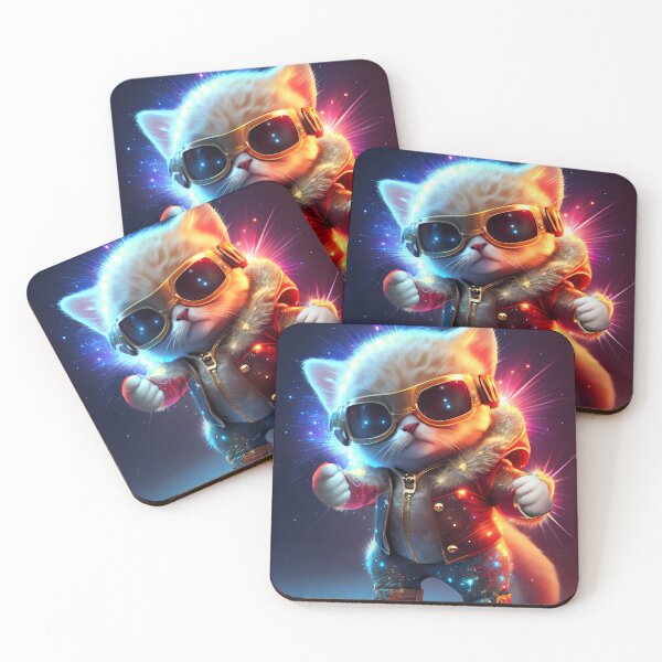 Item preview, Cute Cosmic Cat - Anime Art design designed and sold by AlNoah.