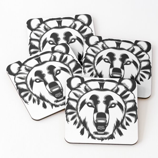 Artikelvorschau, Bear logo, geometric, vector, symmetrical, minimalism entworfen und verkauft von DrawItOnce.