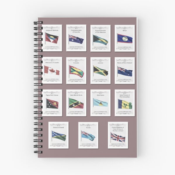 Item preview, Flag Card Series - Commonwealth Realms ALL designed and sold by teasdaledesign.