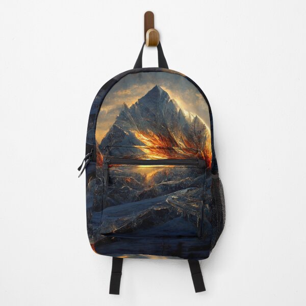 Item preview, Snow Covered Mountain Engulfed in Flame designed and sold by Galviato.