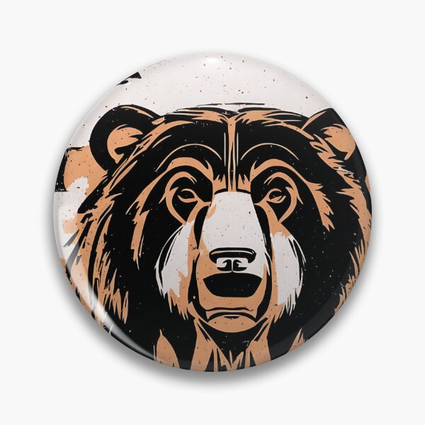 Artikelvorschau, Bear logo, geometric, vector, symmetrical, minimalism entworfen und verkauft von DrawItOnce.